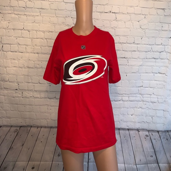 Reebok Other - Reebok Carolina Hurricanes Hockey Red Shirt size S